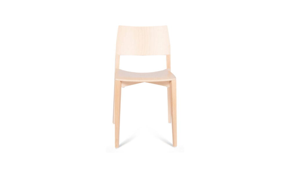 timber visitor chair or reception chair